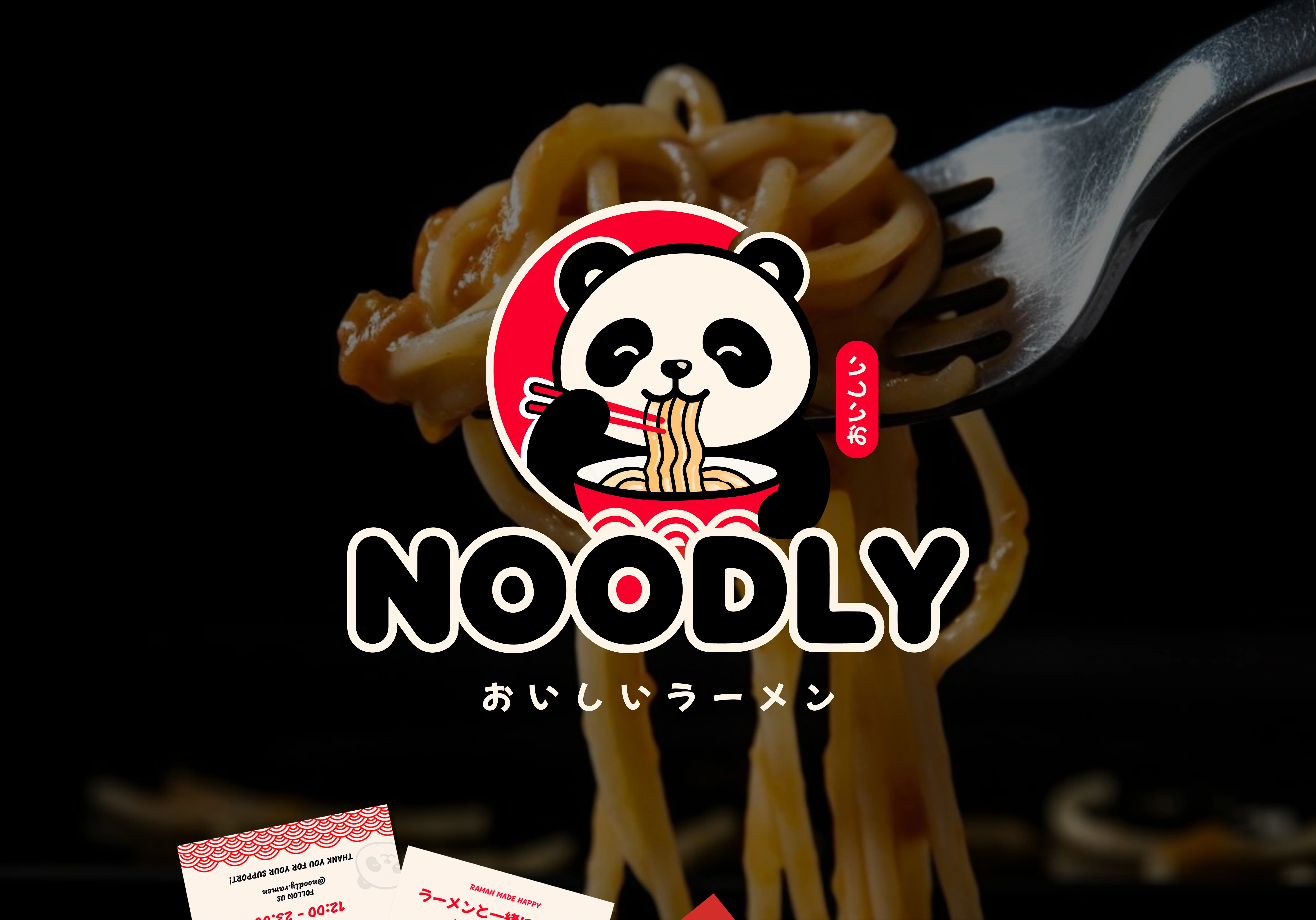 NOODLY Restaurant Branding Design