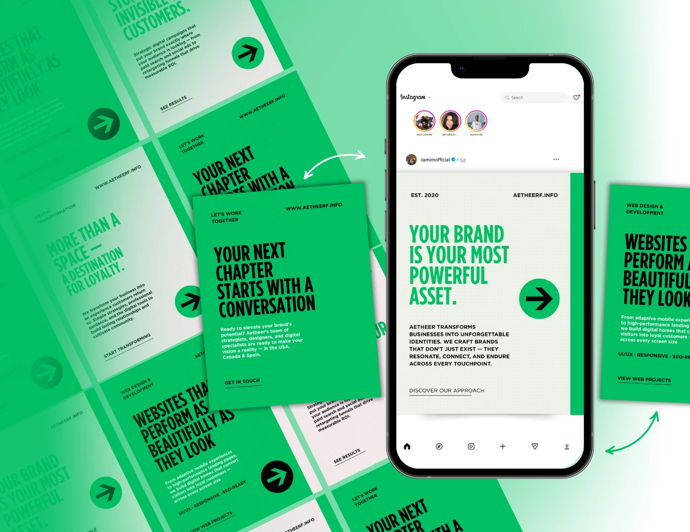 Web Design & Development Agency Carousel Design