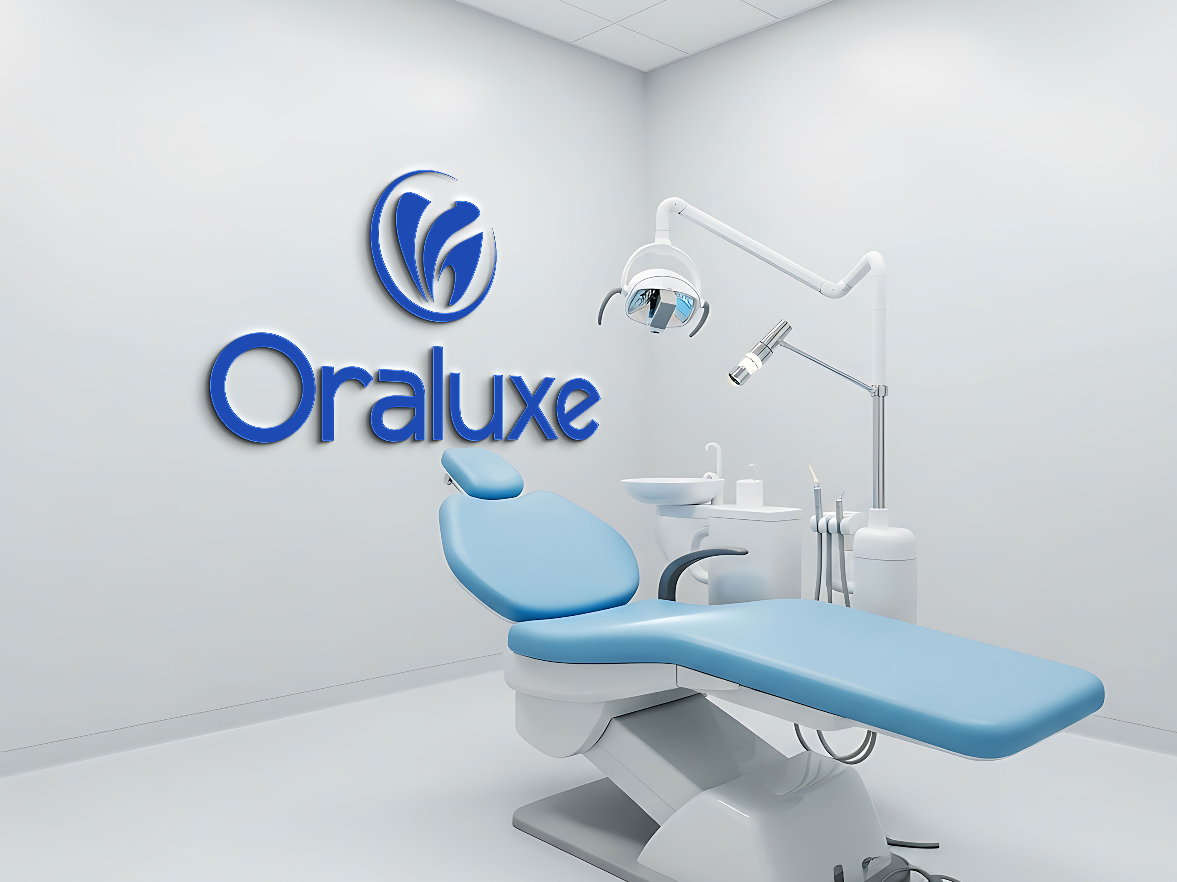 Oraluxe Dental Care Brand Identity & Brand Assets Design