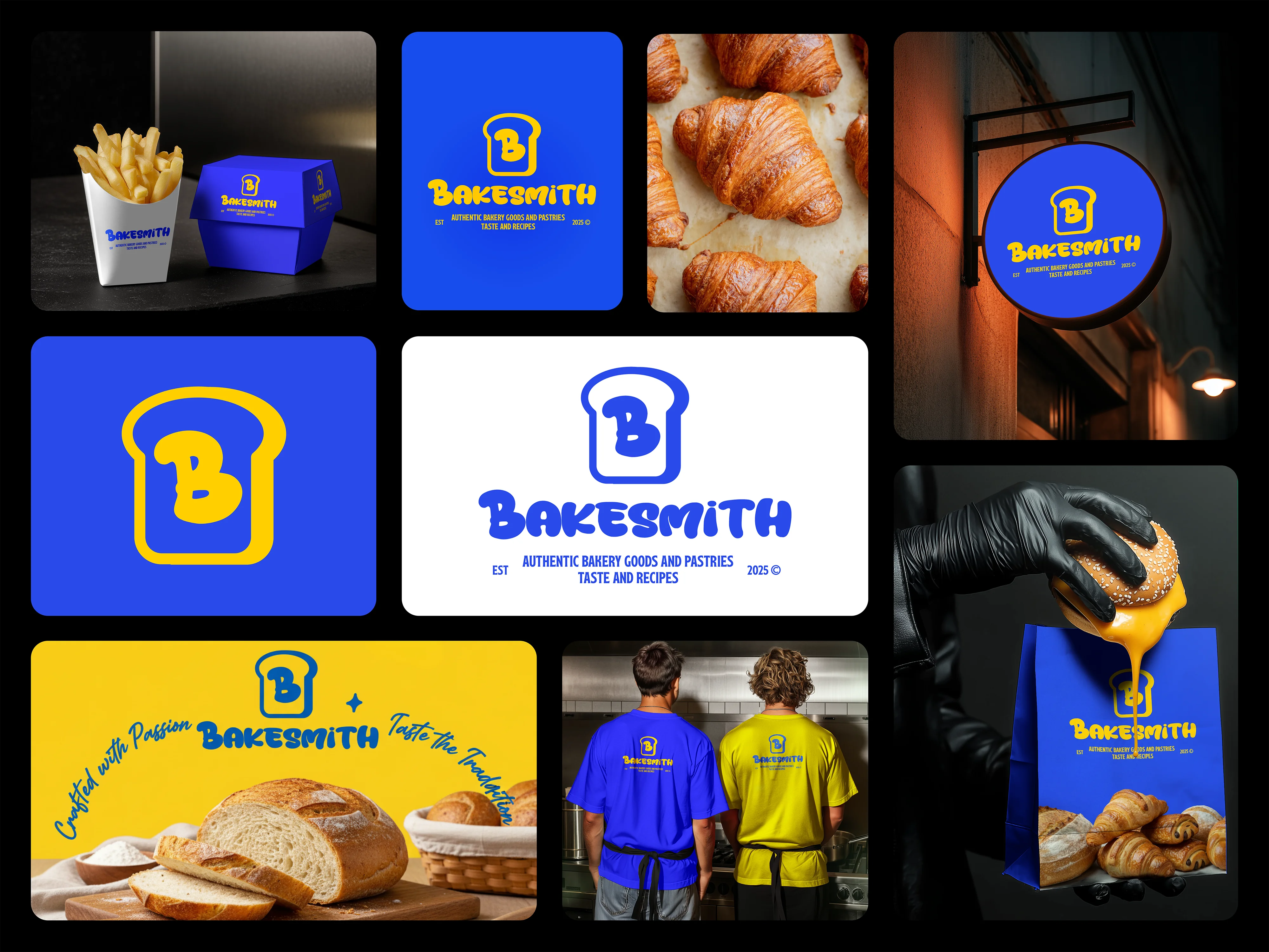 Bakesmith Bakery Brand Guideline Design