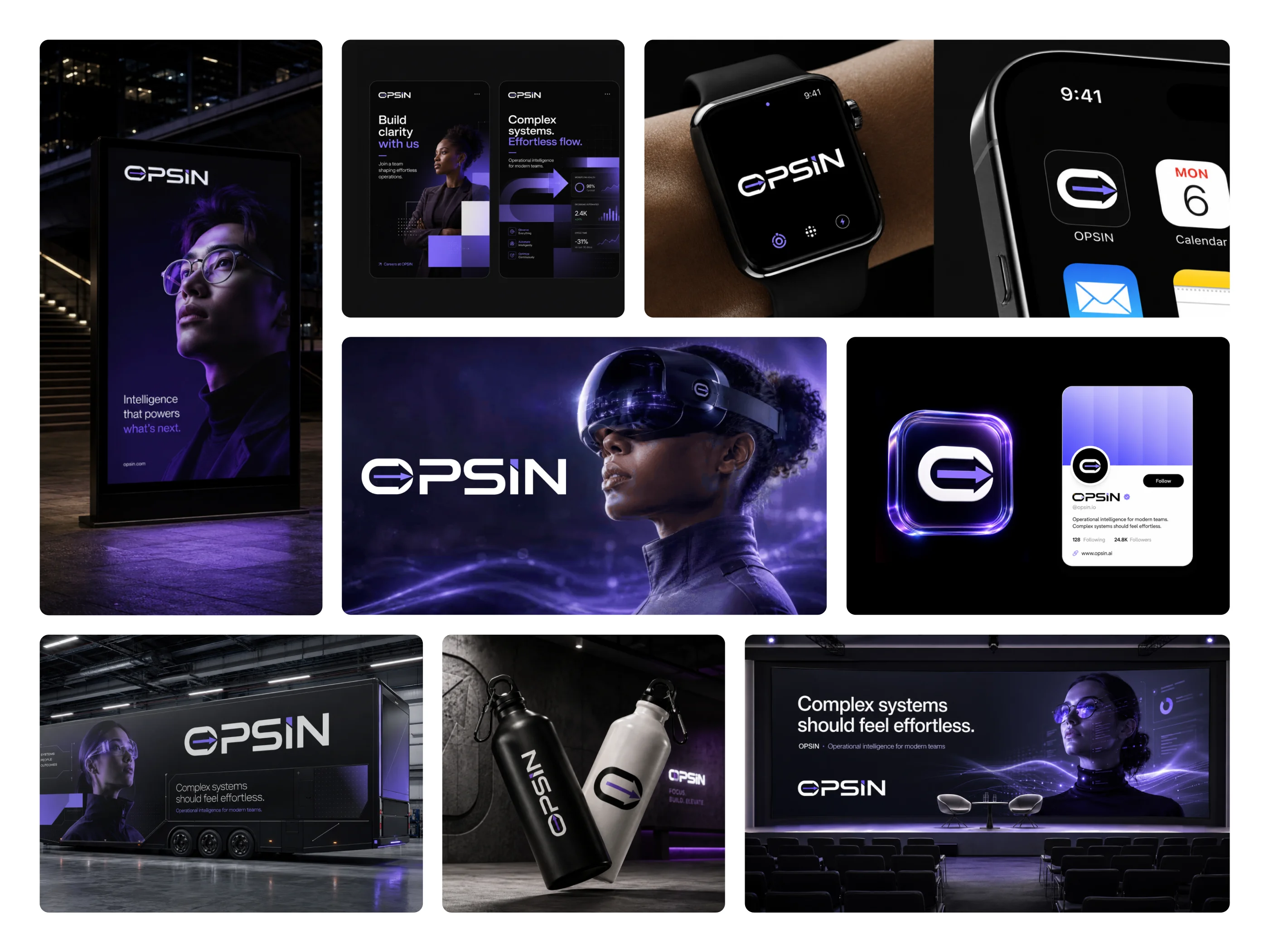 OPSIN SaaS Branding Design