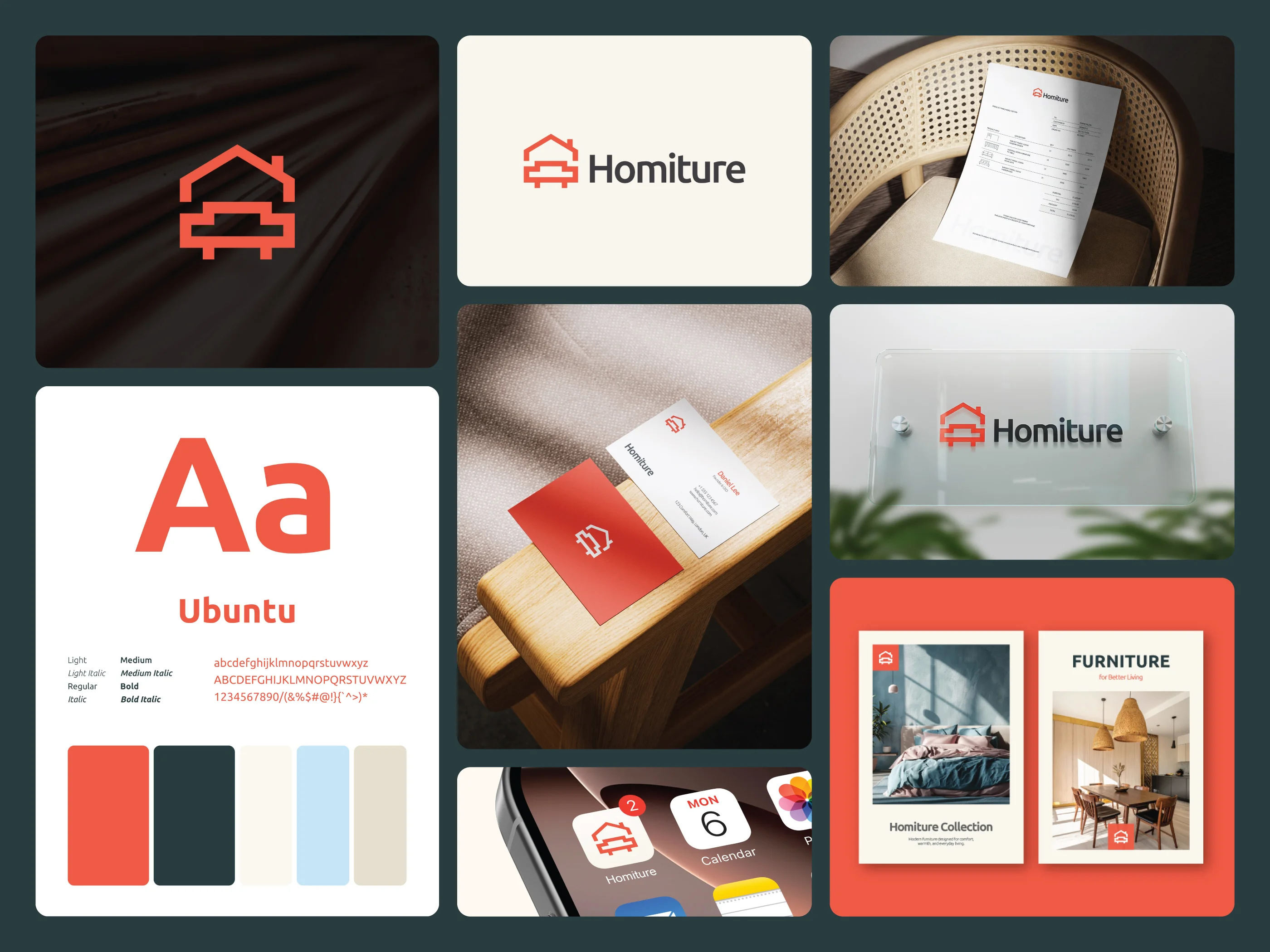 Homiture Furniture Branding Design