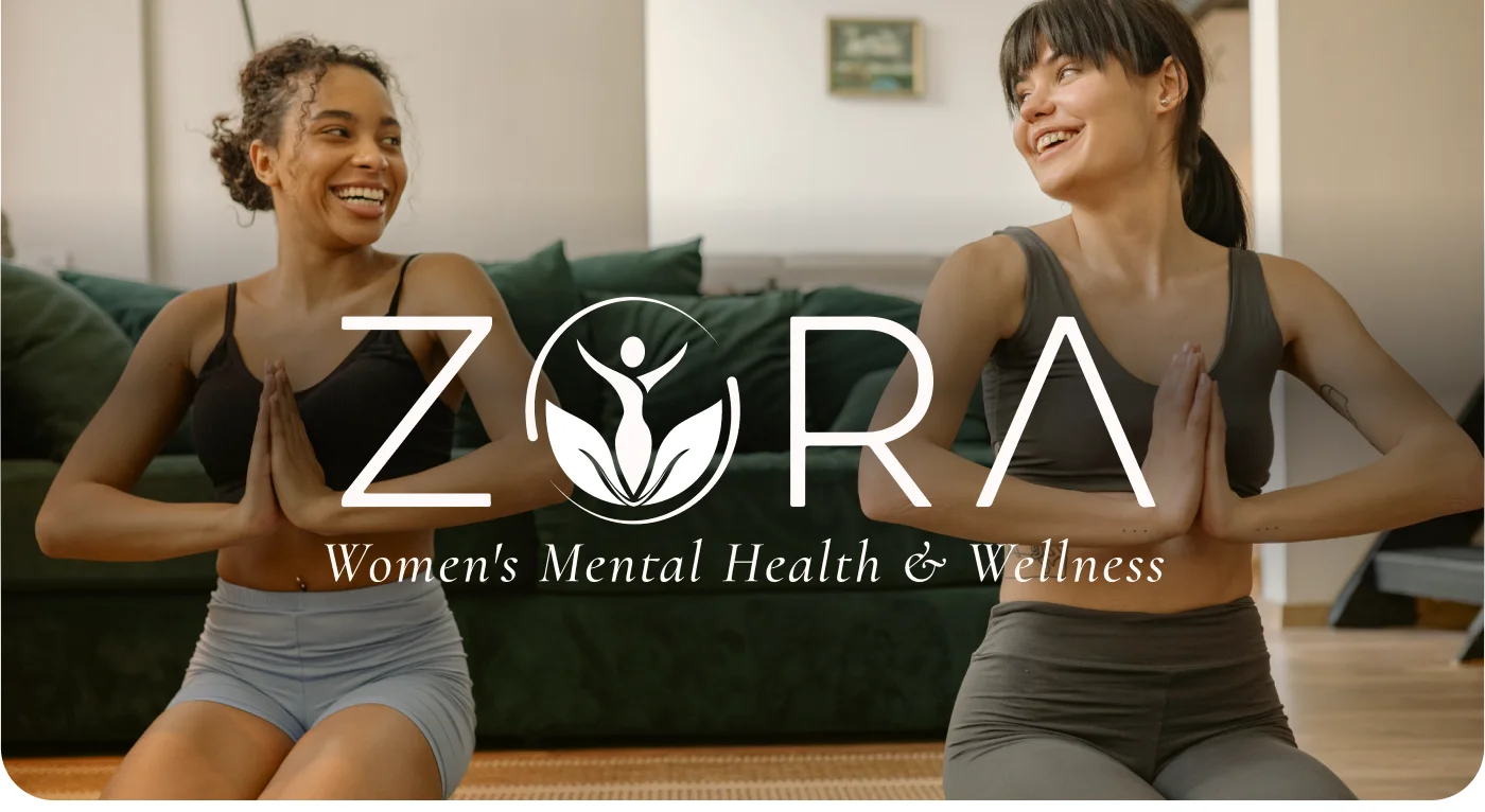 ZORA Women’s Mental Health & Wellness Branding Design