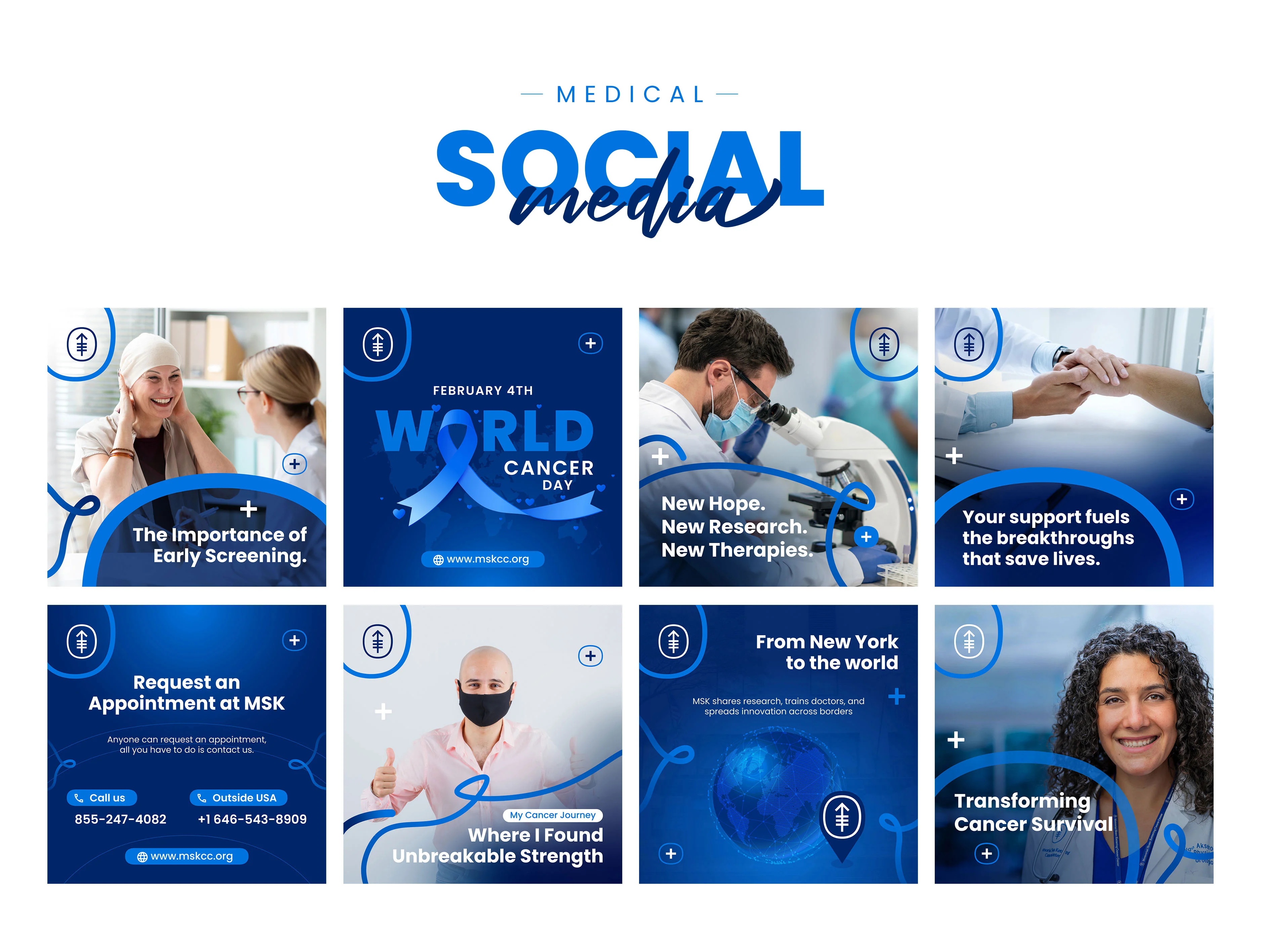 MSK Cancer Center Social Media Design System