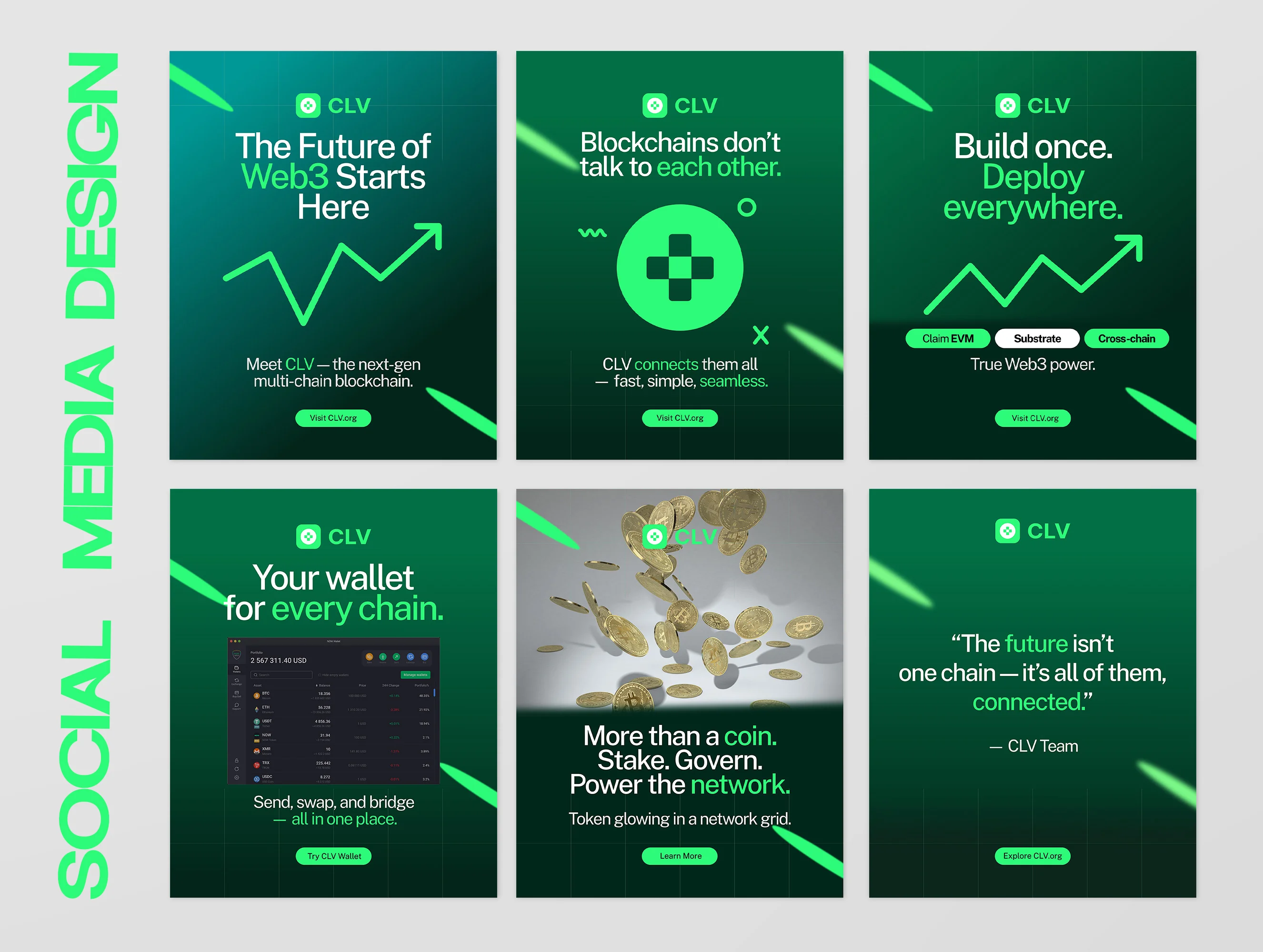 CVL WEB3 Finance Instagram Ads Design