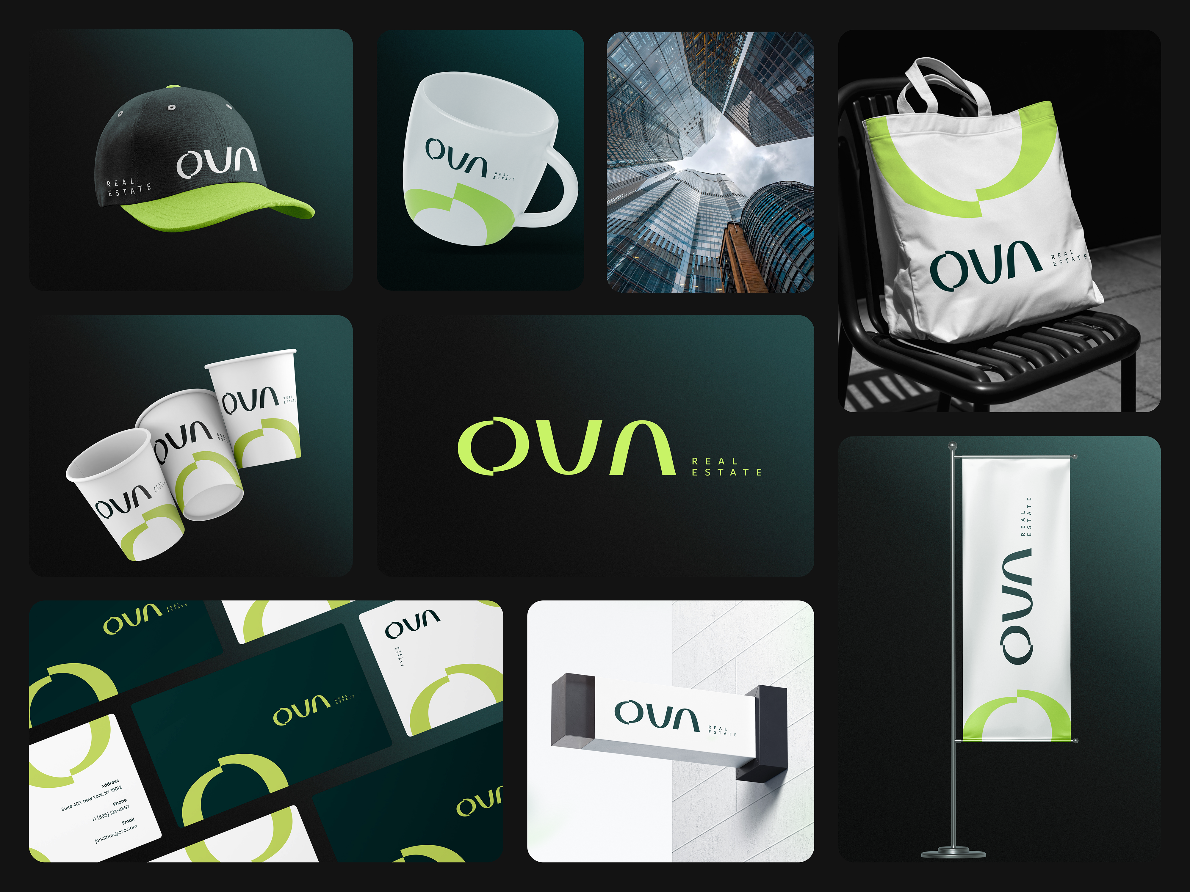 OVA Real Estate Brand Guideline Design