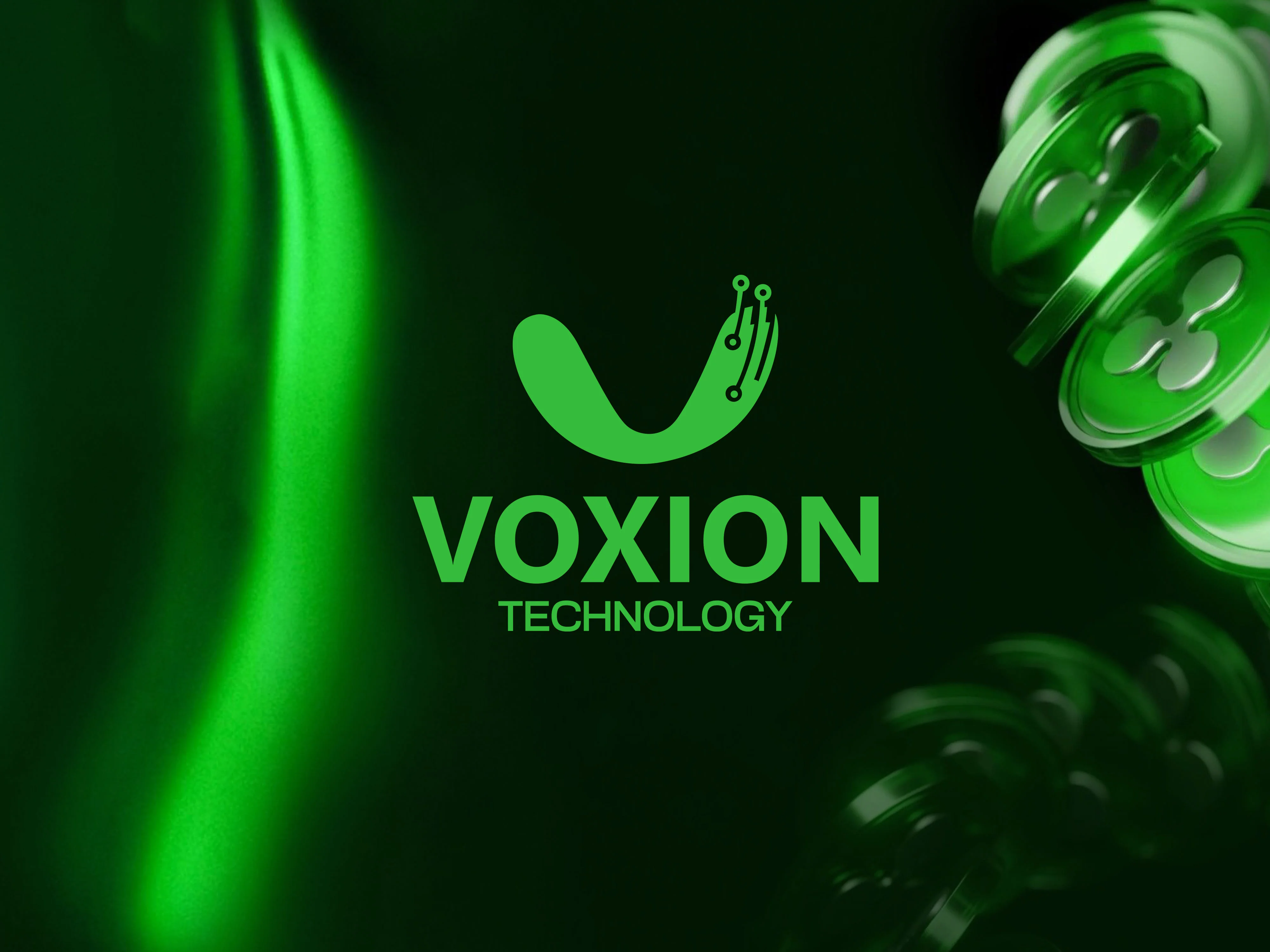 VOXION Technology Brand Identity Design