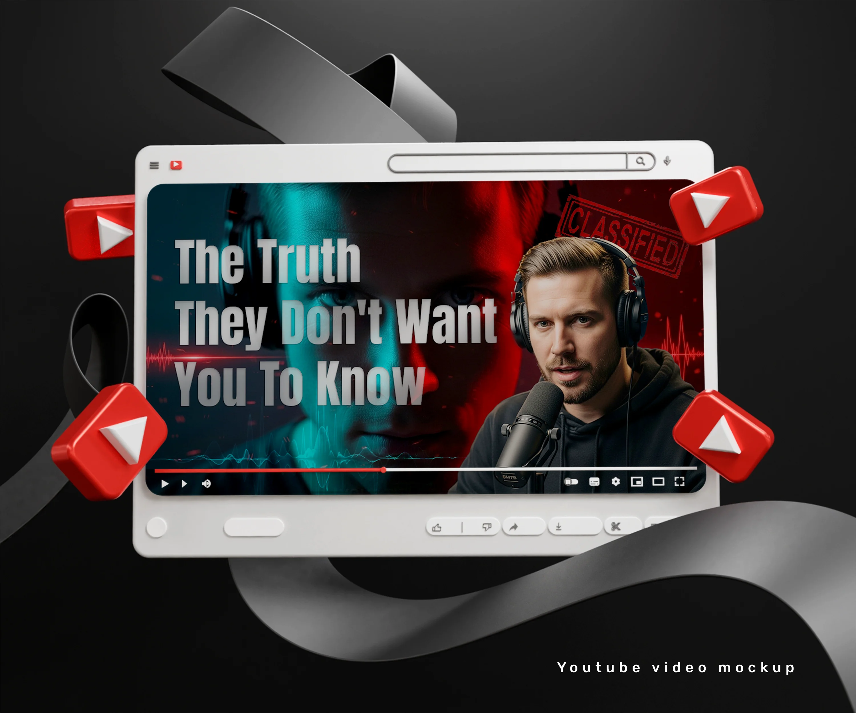 The Truth They Don’t Want You To Know Podcast Design