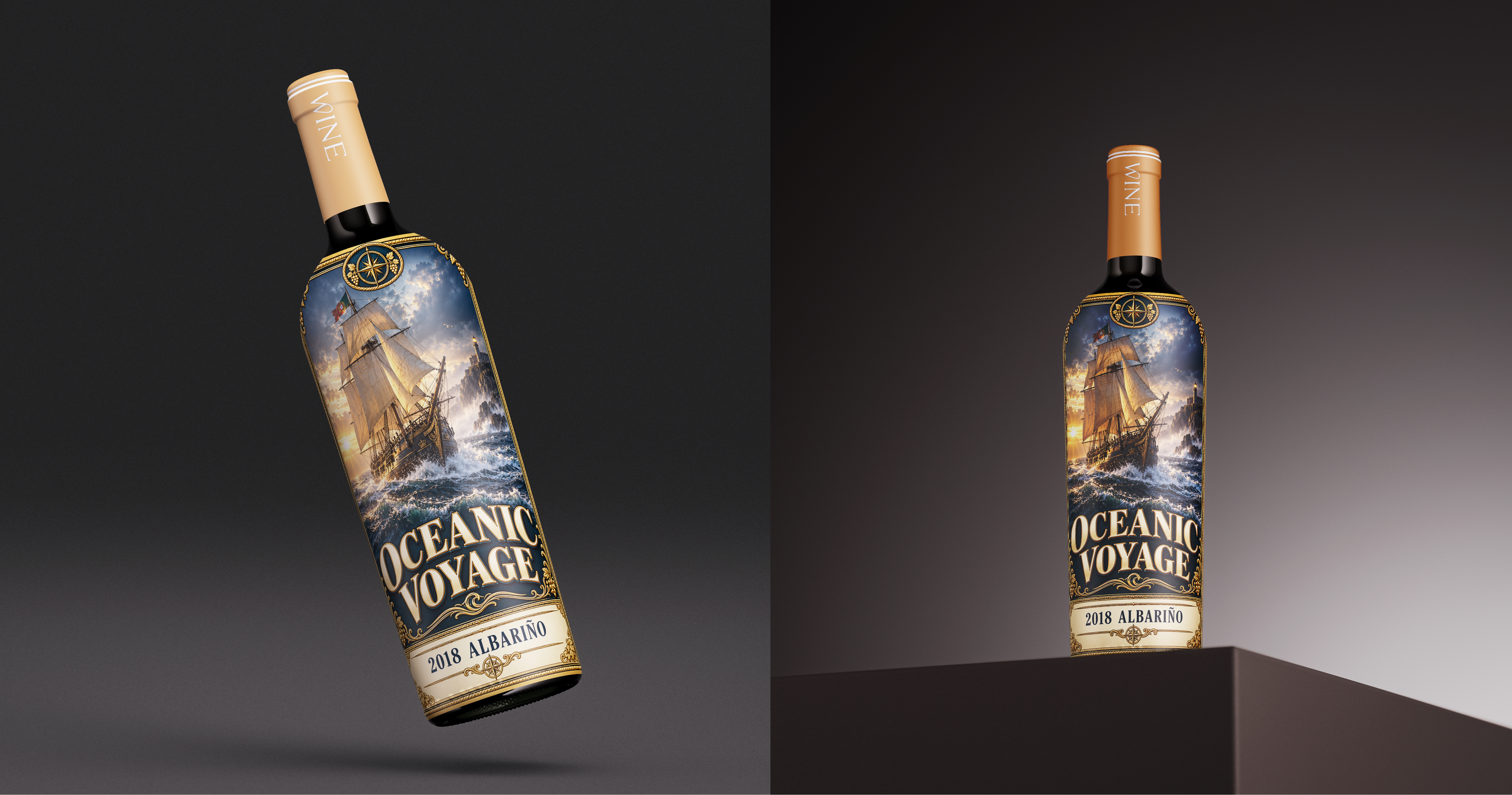 VINE Fine Wines – Luxury Wine Label Design