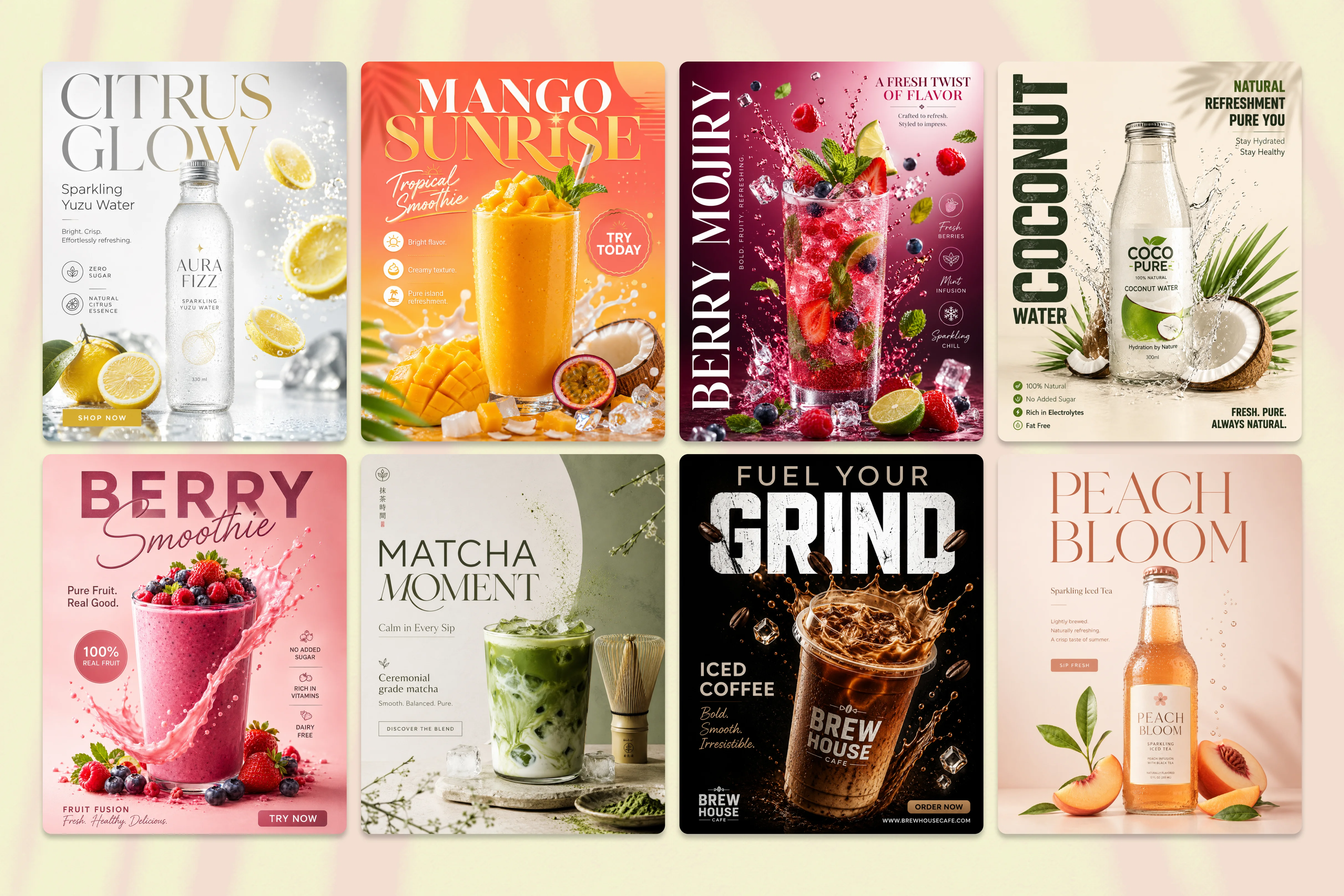 Food & Beverage – Social Media Post Design
